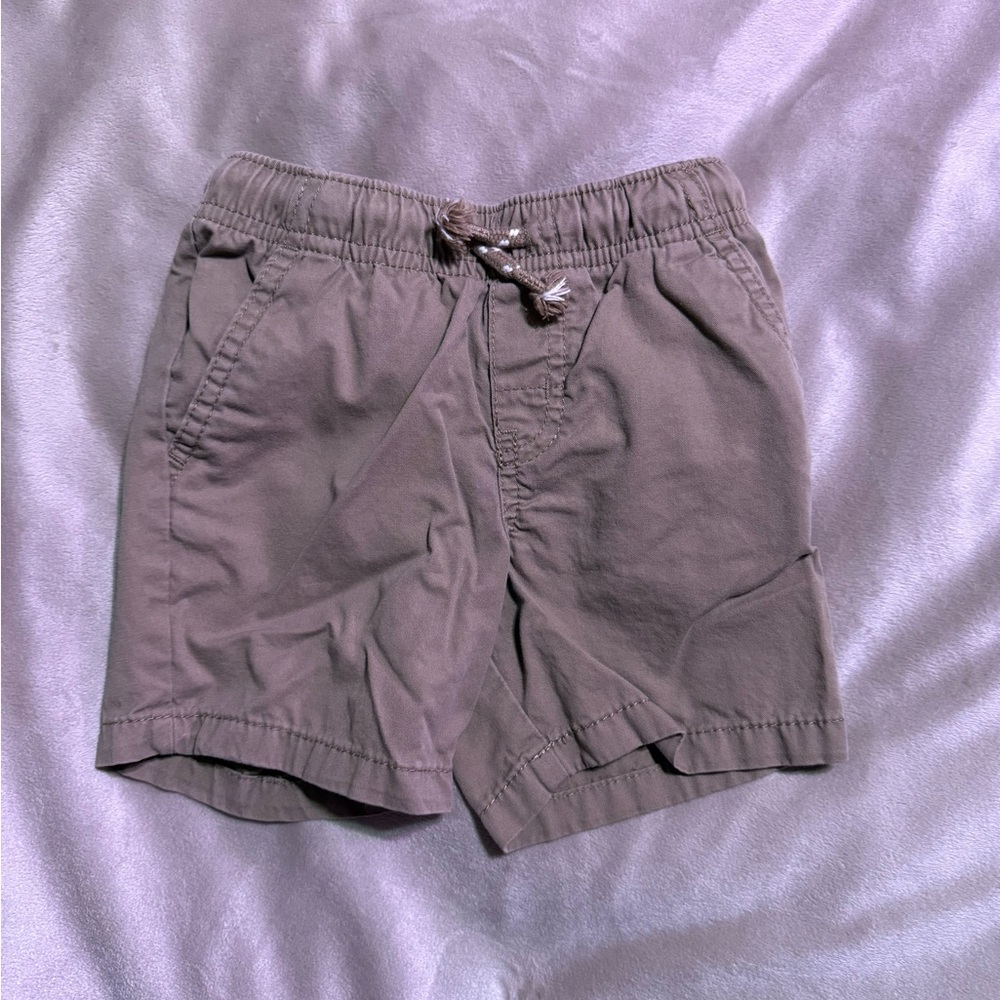Cat & Jack Taupe Shorts with Drawstring